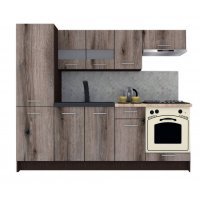 Bucatarie MARINA NEW 230 B Wenge / Decor K366